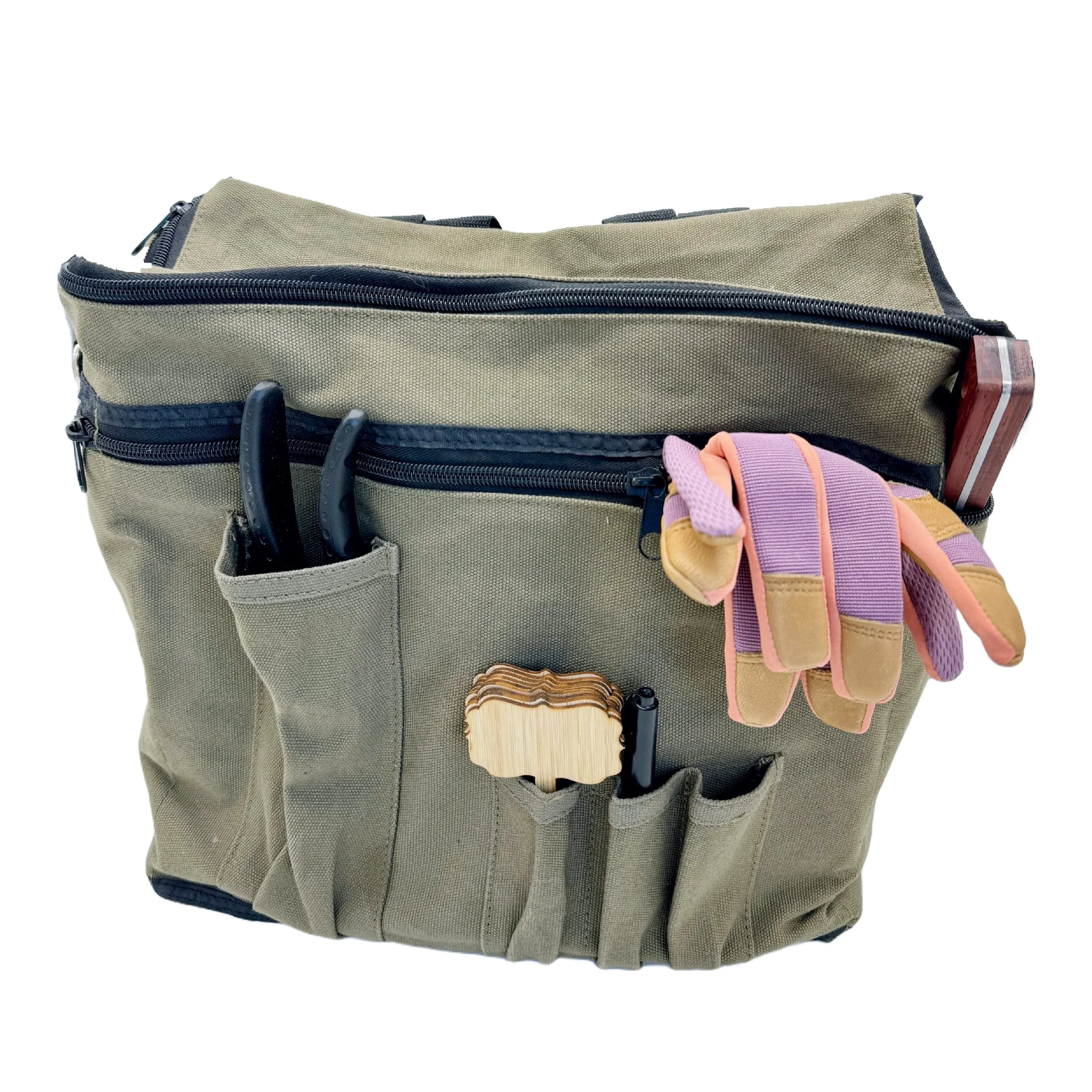 3-in-1 Garden Harvest, Forage, and Tool Bag Backpack - Image 3
