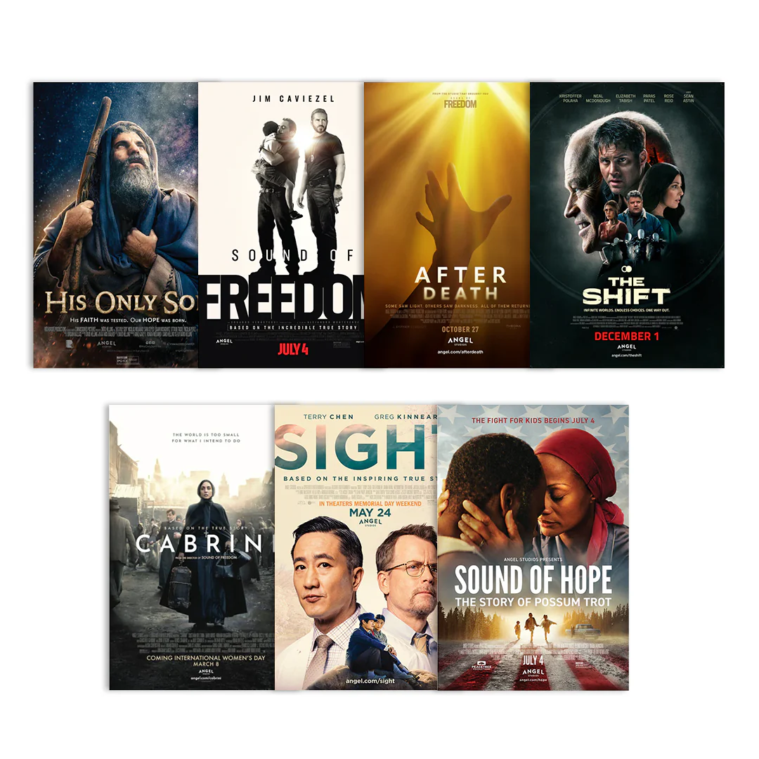 Angel Studios Theatrical Posters Bundle