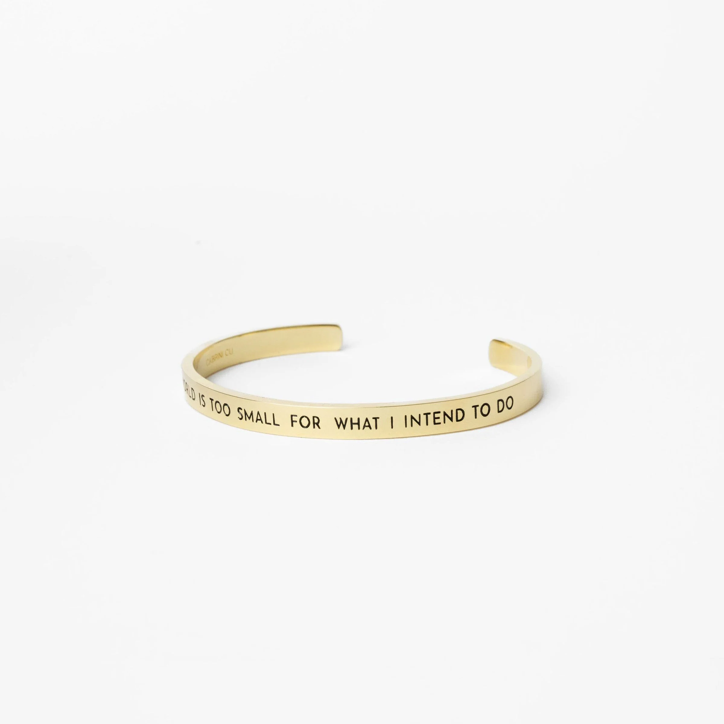 Cabrini The World is Too Small Cuff Bracelet - Image 4