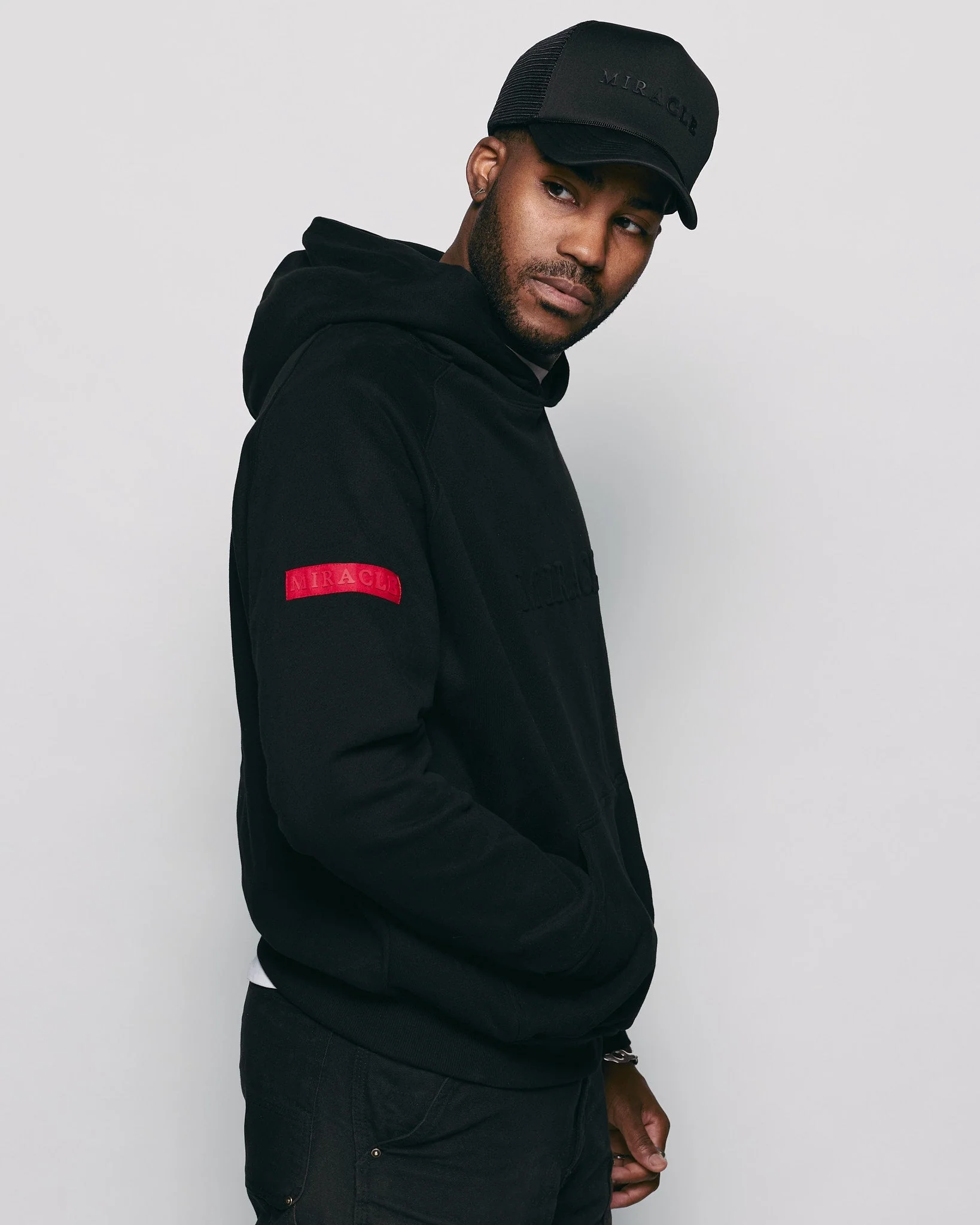 MIRACLE Core Black Hoodie - Image 6