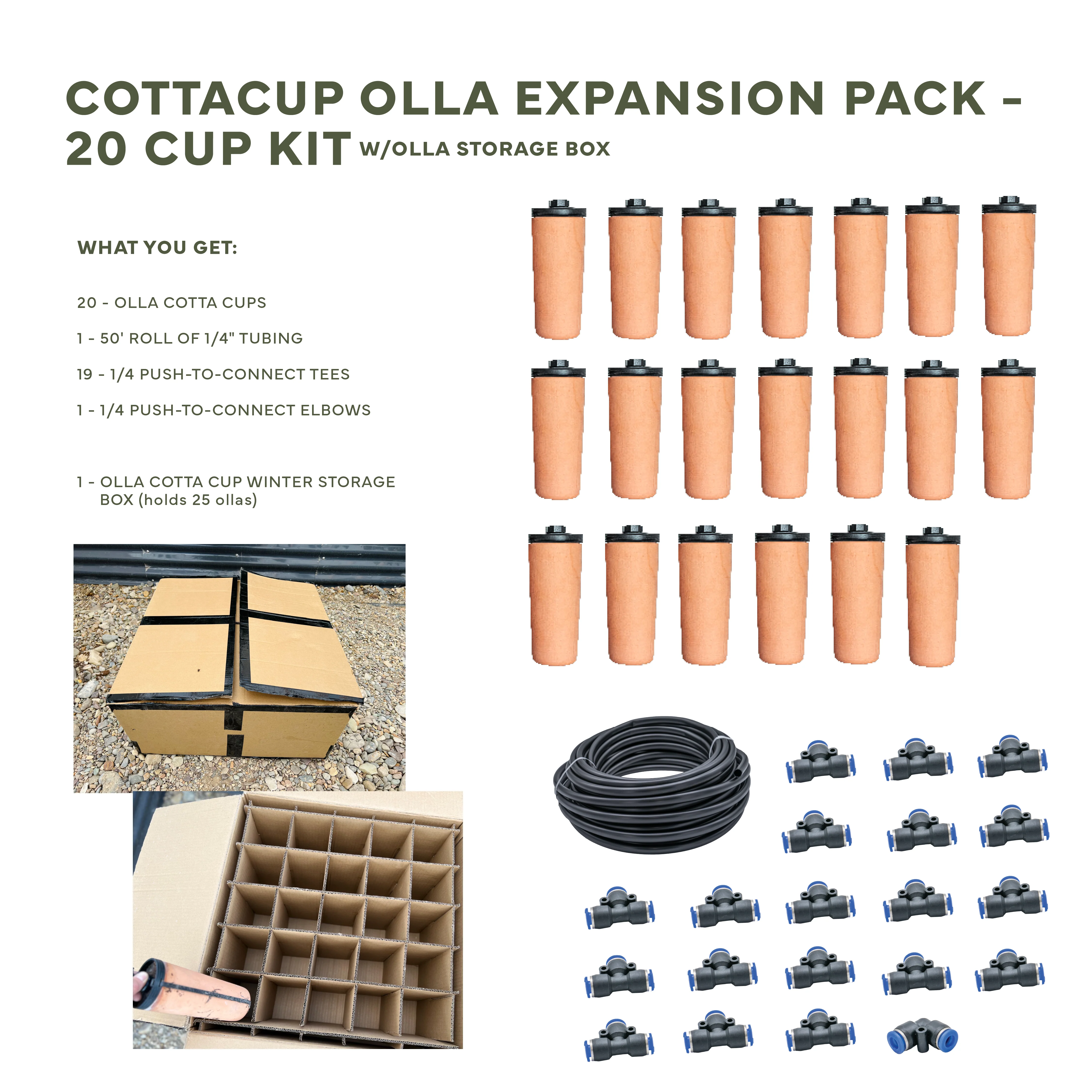 CottaCup Olla Expansion Pack + FREE Winter Storage Box - Image 2
