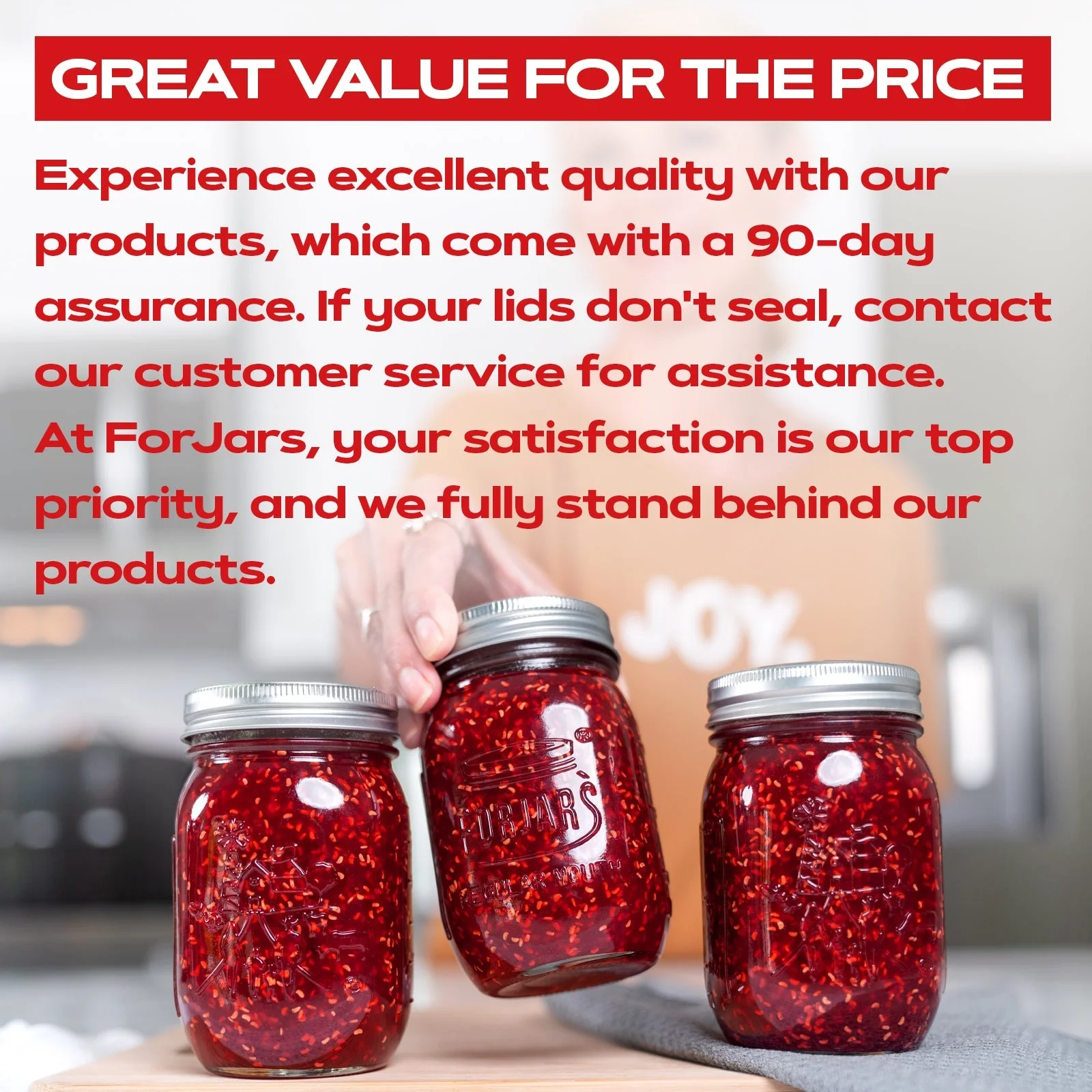 Forjars® - 1000 Regular Mouth Canning Lids - Image 7