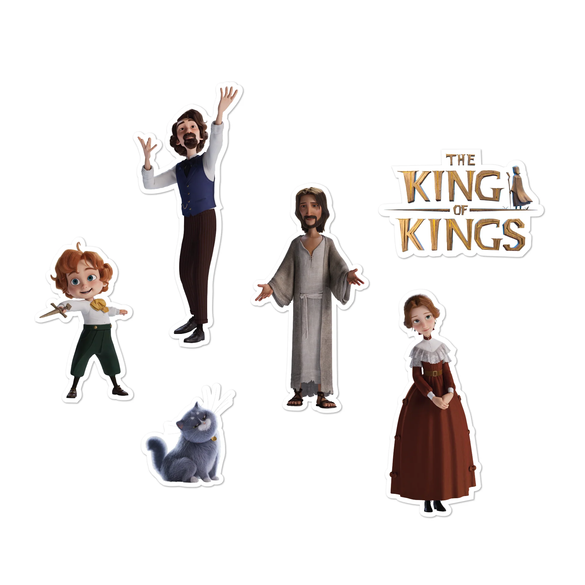 The King of Kings Sticker Pack