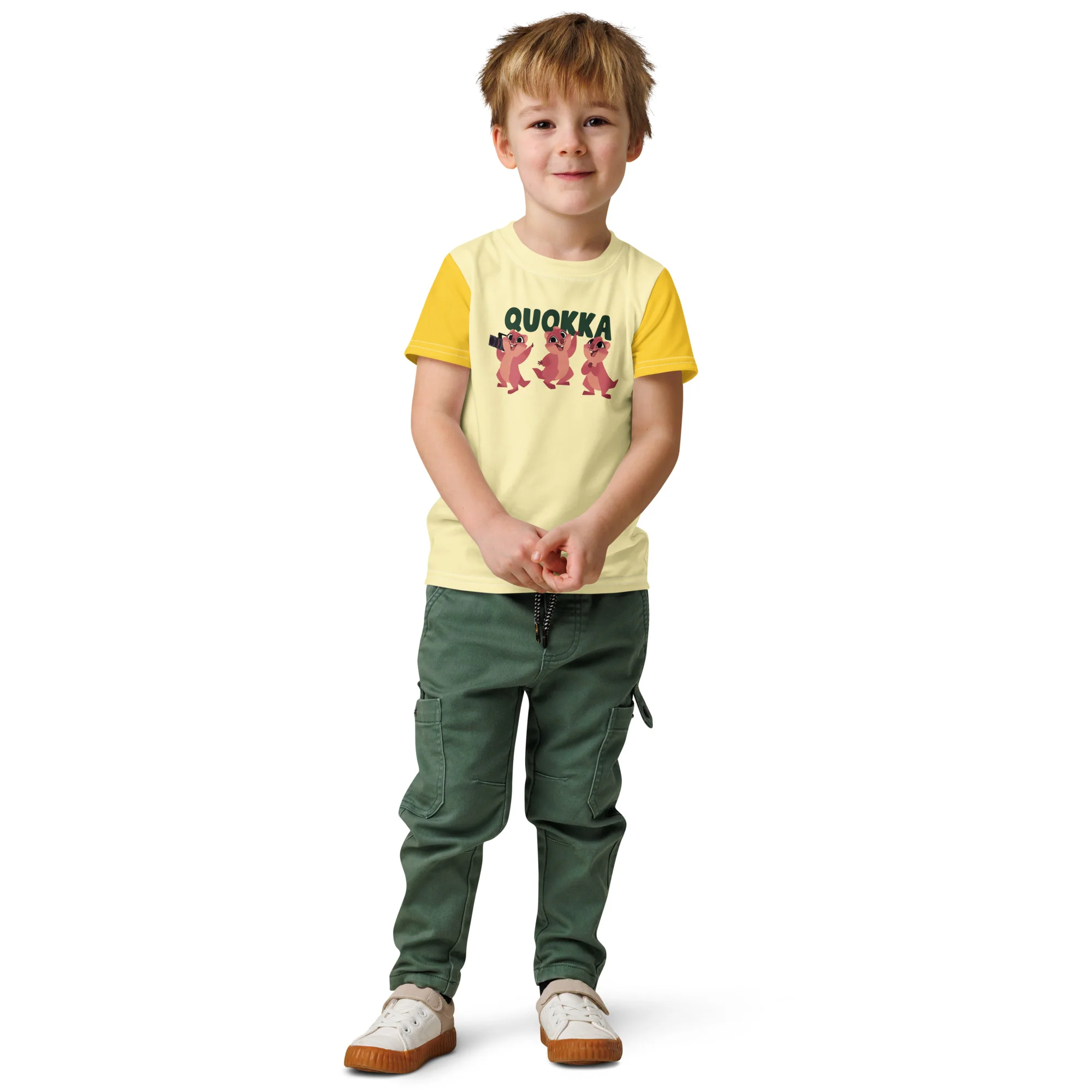 Quokka's Wild Life - Quokka Character T-Shirt - Image 3