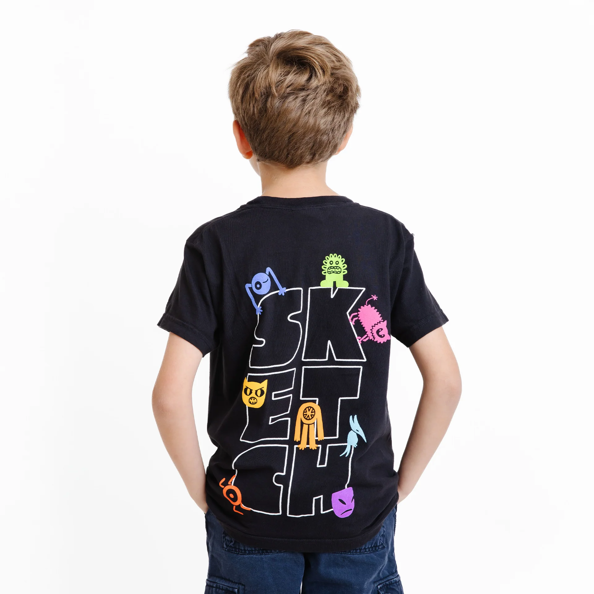 SKETCH Monster Mash Up T-Shirt - Image 4