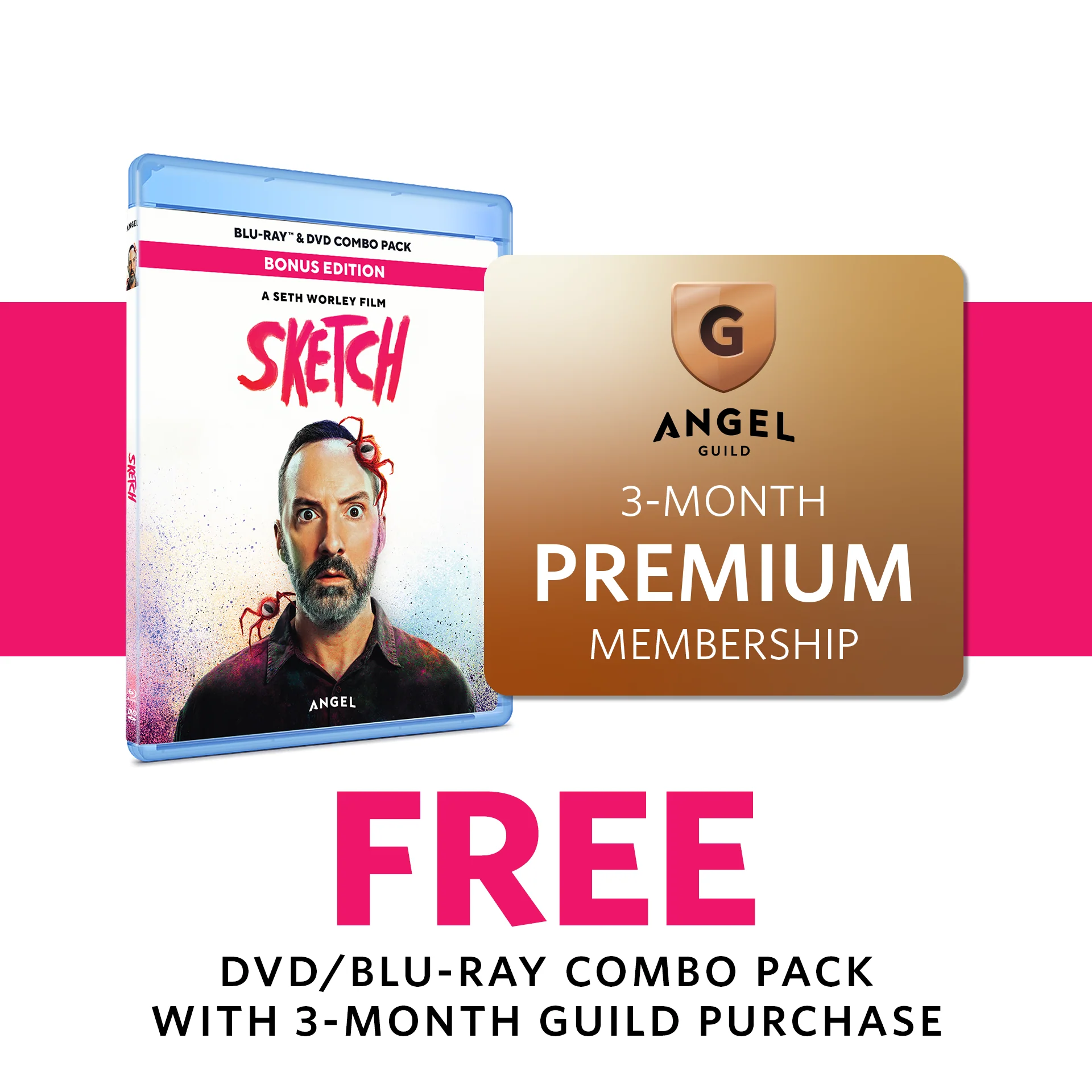 SKETCH Free DVD with 3 Months Angel Guild Premium Bundle
