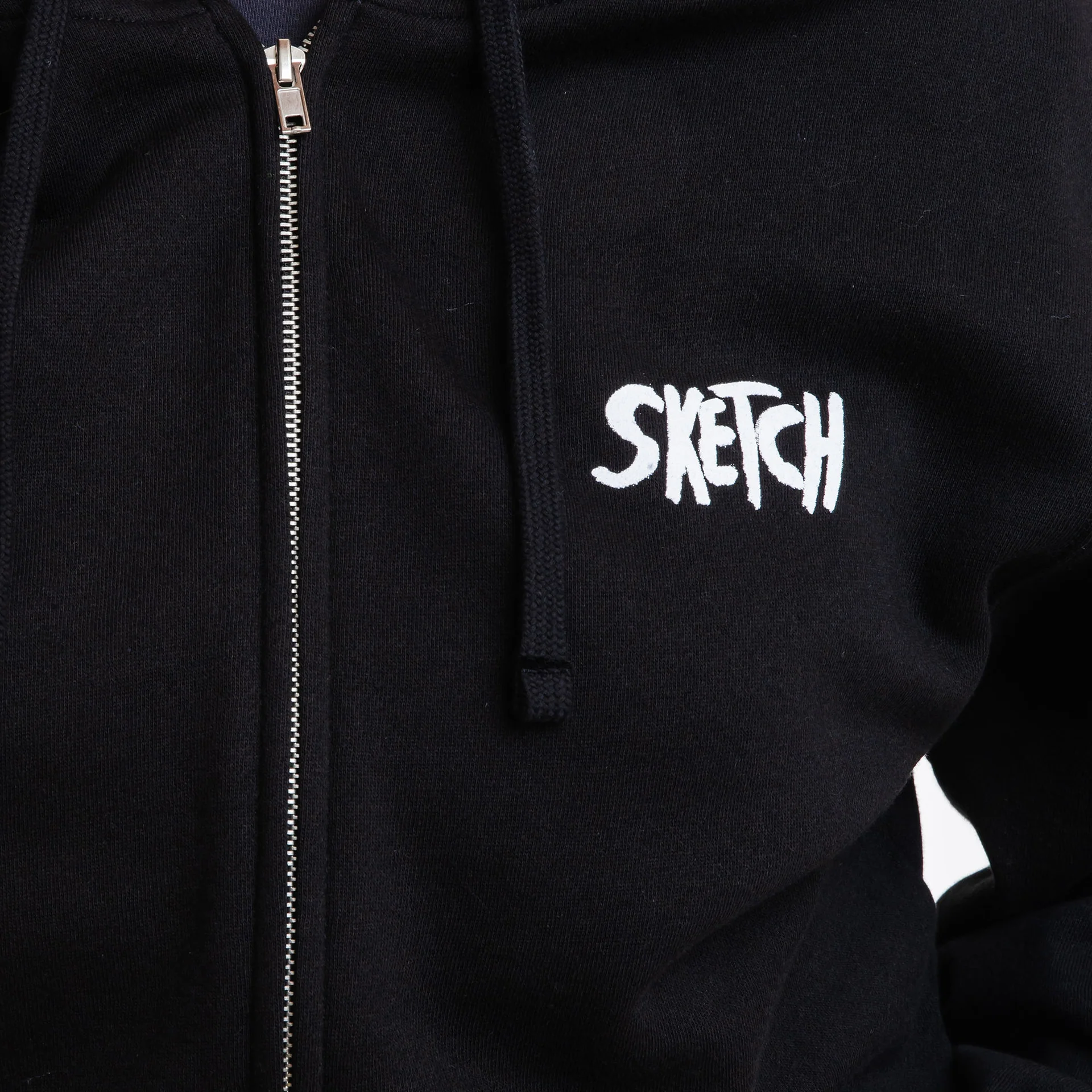 SKETCH Full Zip Wolf Hoodie - Image 6
