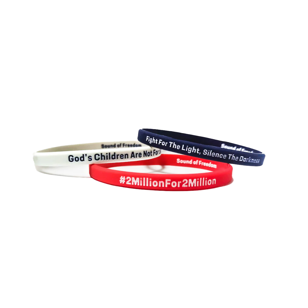 Sound of Freedom Wristbands