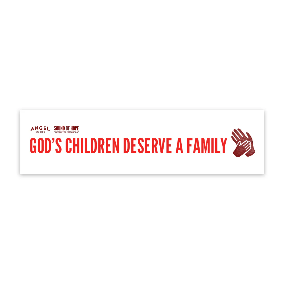 Sound of Hope "God's Children" Bumper Sticker