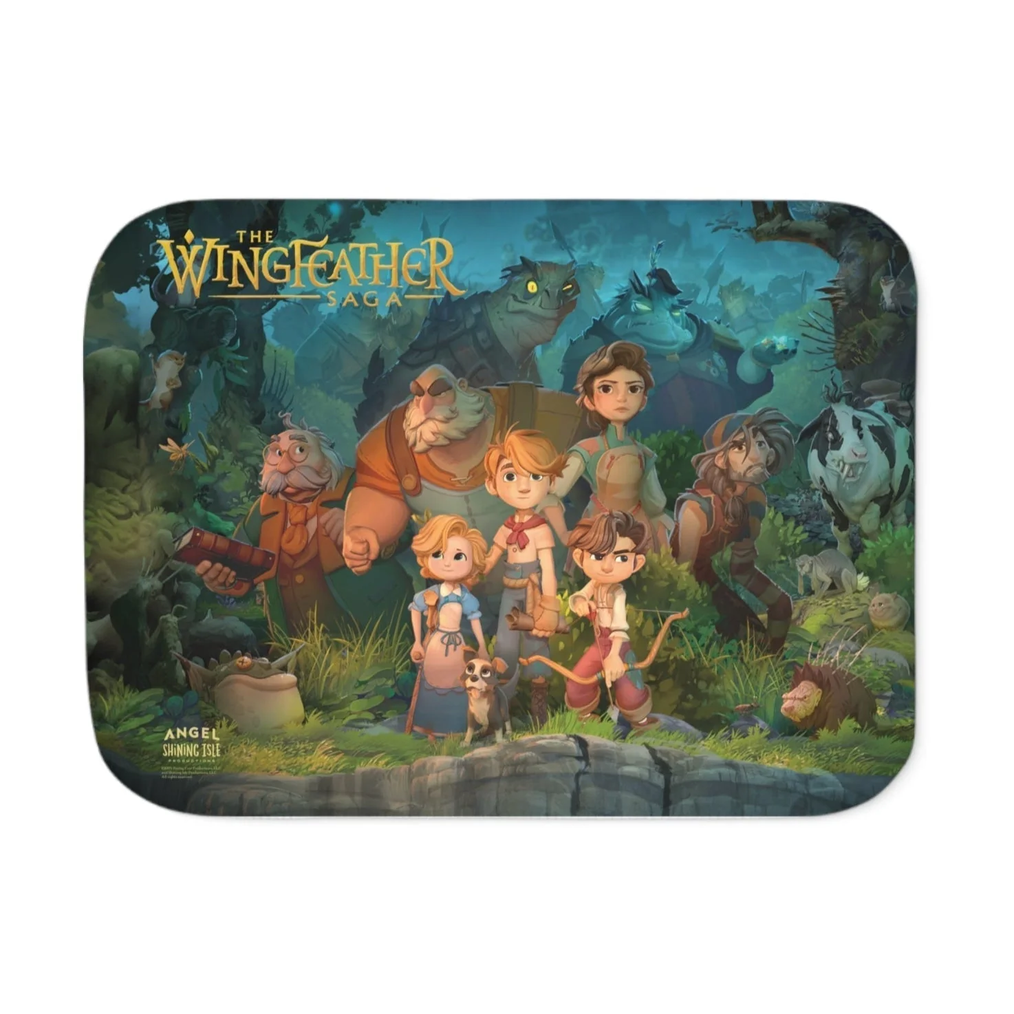 The Wingfeather Saga Igiby Family Children's Sherpa Blanket