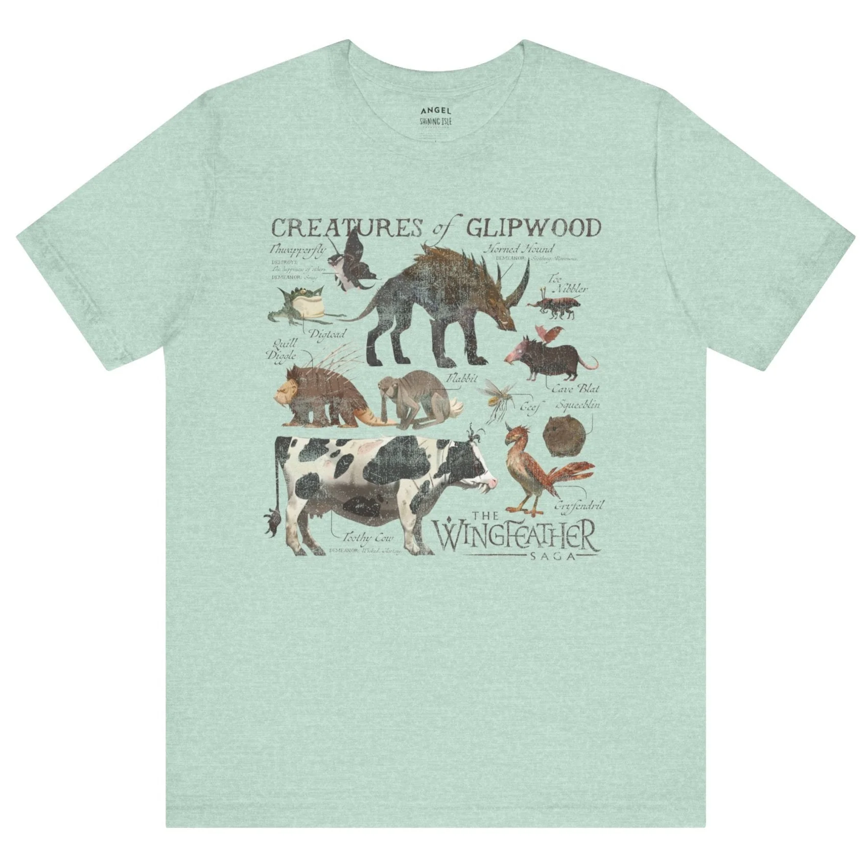 The Wingfeather Saga Creatures of Glipwood T-Shirt - Image 2