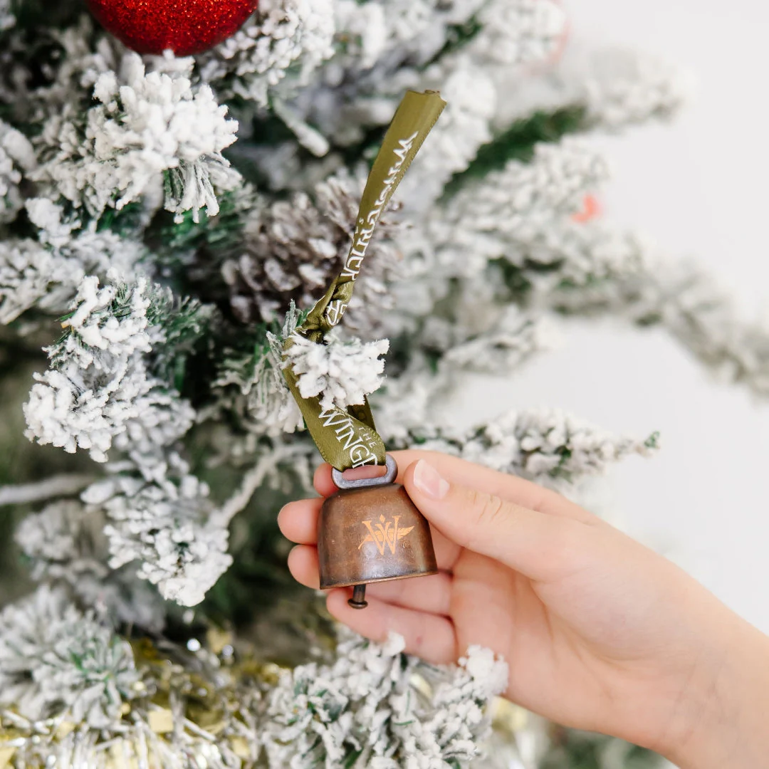 Toothy Cow Bell Christmas Ornament - Image 2
