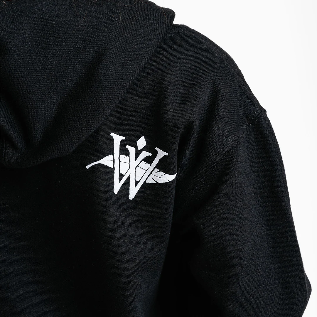 Toothy Cow Cross Bones Hoodie - Image 9