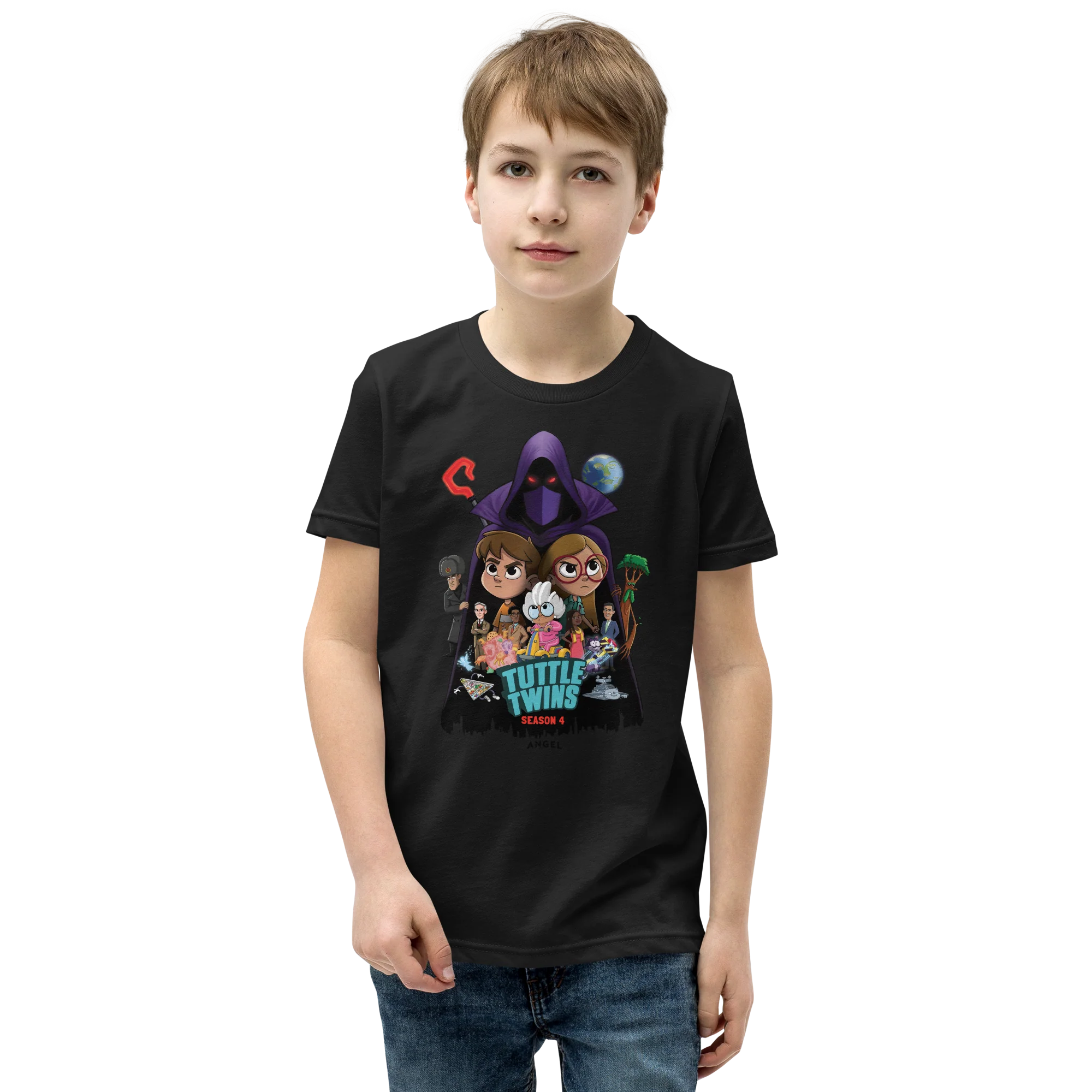 Tuttle Twins Epic Season 4 Shirt - Youth - Image 2