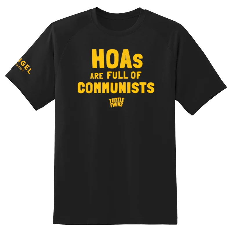 Tuttle Twins HOAs Are Communists T-Shirt - Image 2