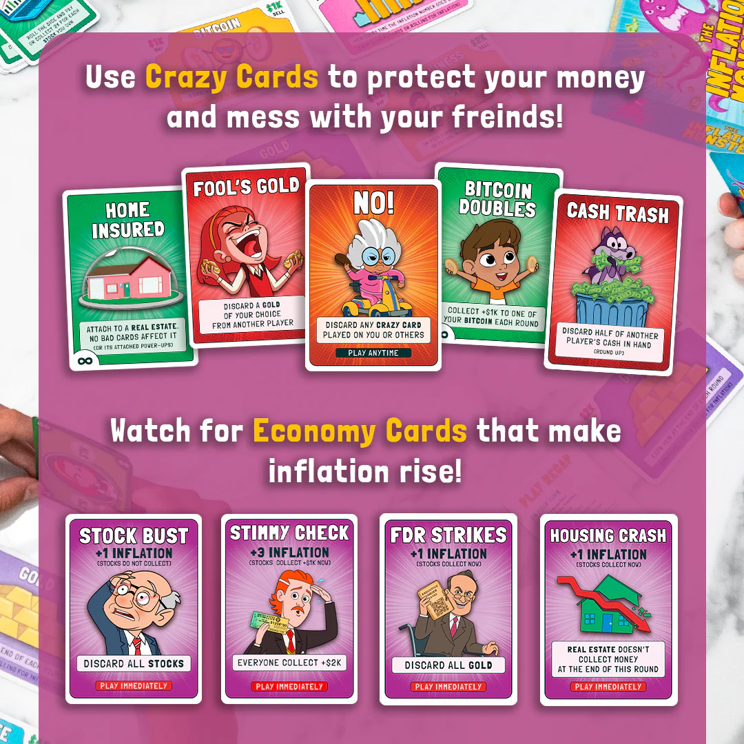 Tuttle Twins Inflation Monster Card Game - Image 12