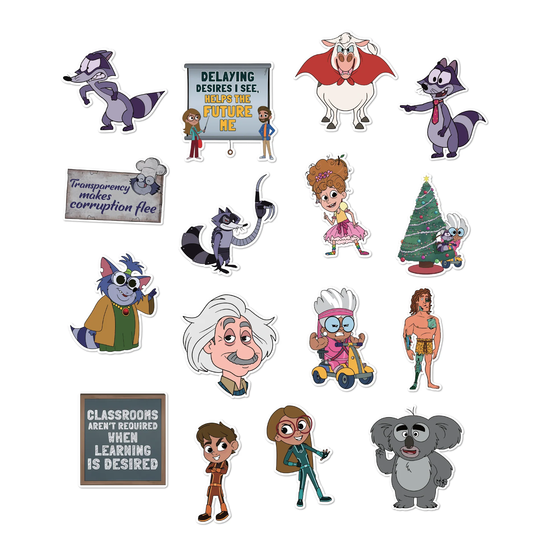 Tuttle Twins Stickers Season Two, Episode 10-12