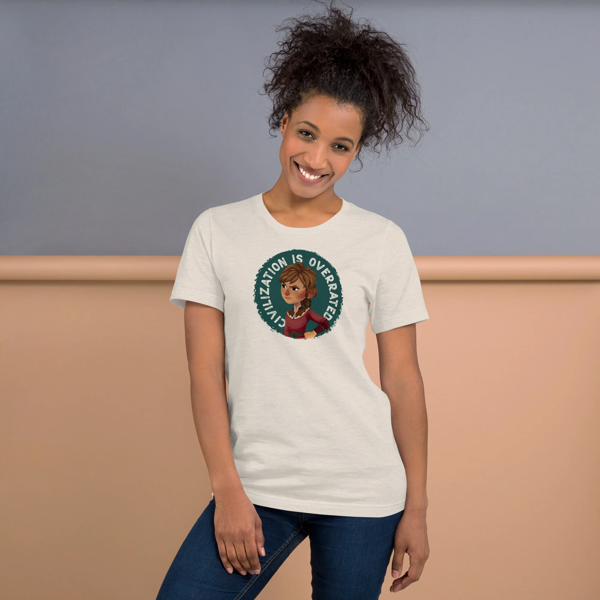 The Wingfeather Saga Civilization is Overrated T-Shirt - Adult - Image 2