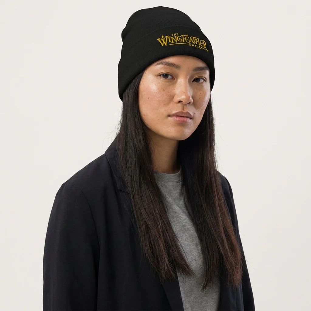 The Wingfeather Saga Embroidered Logo Beanie - Image 2