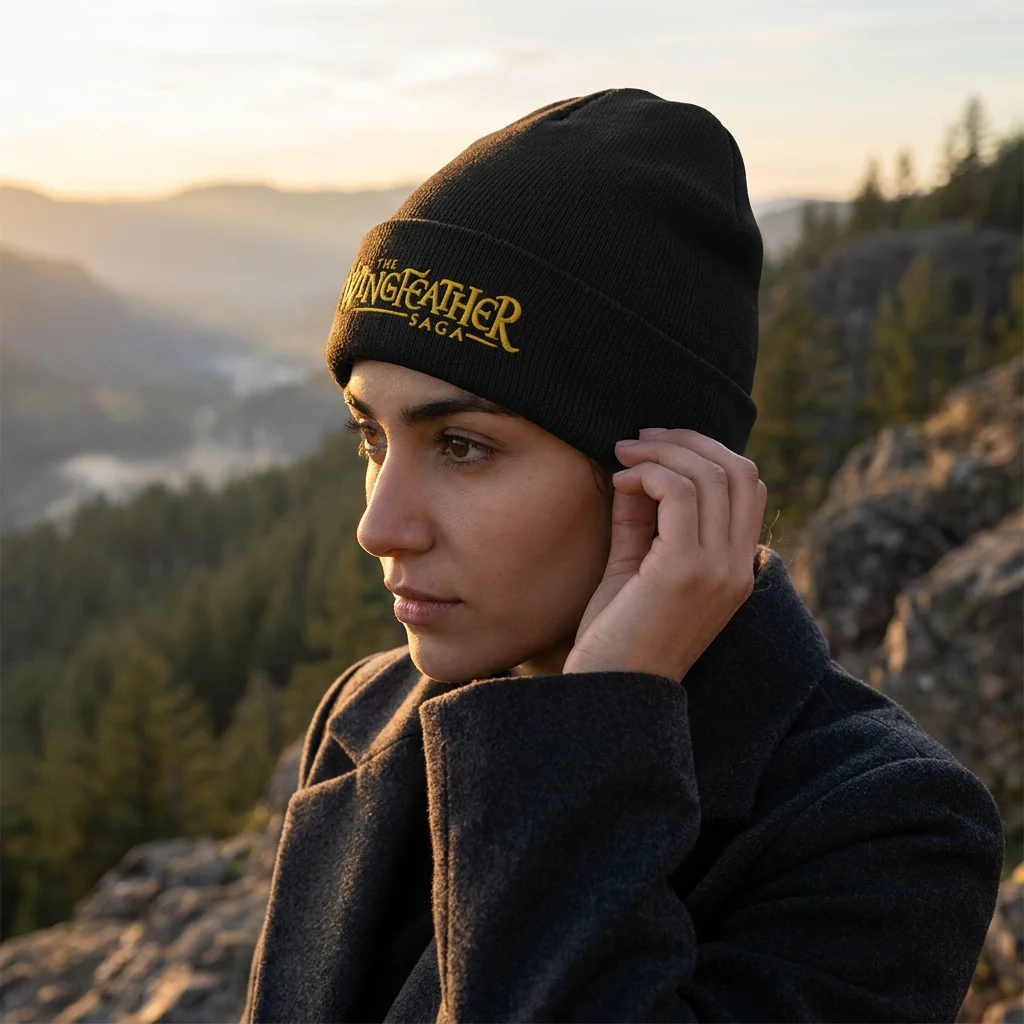 The Wingfeather Saga Embroidered Logo Beanie - Image 3