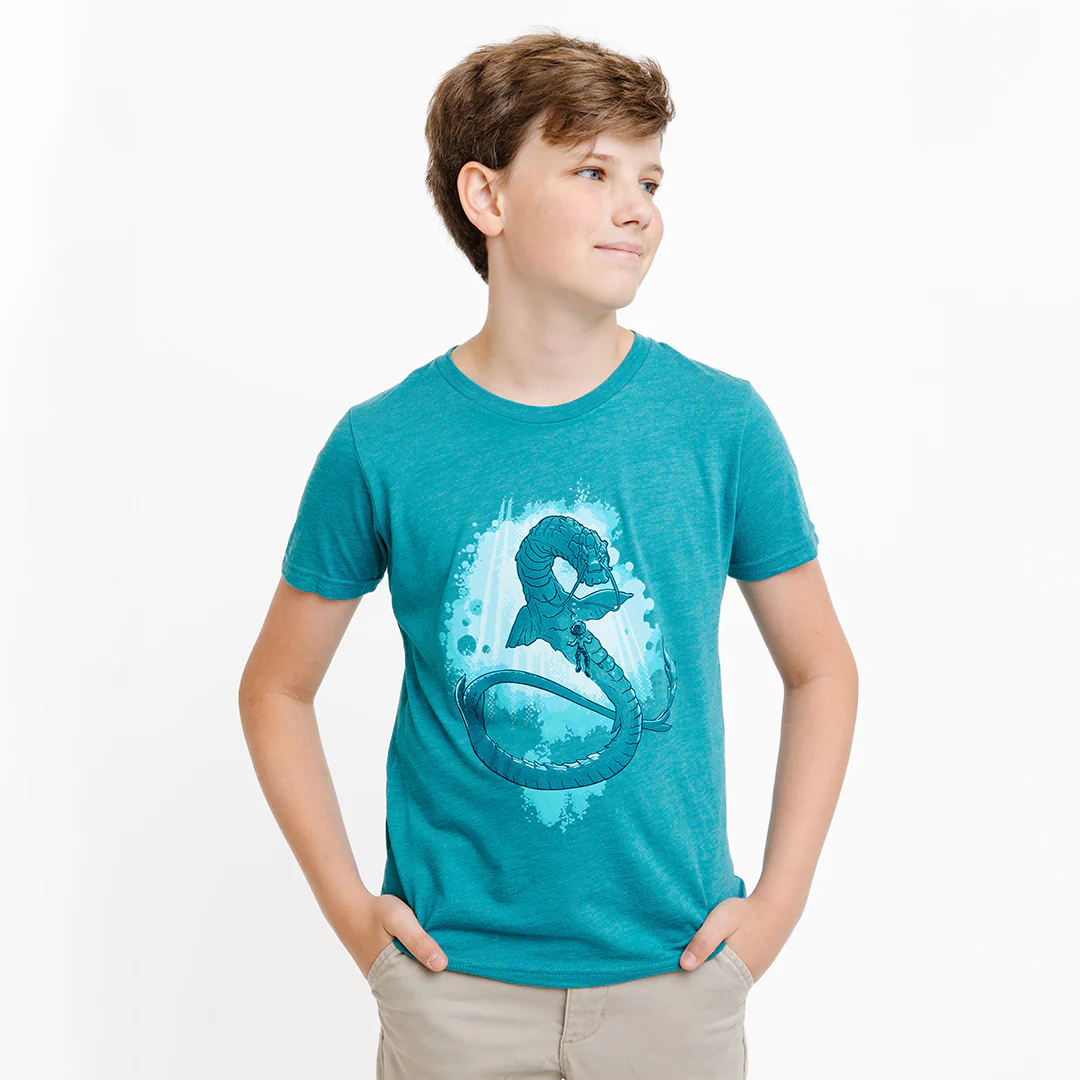 Wingfeather Janner & the Sea Dragon T-Shirt - Image 3