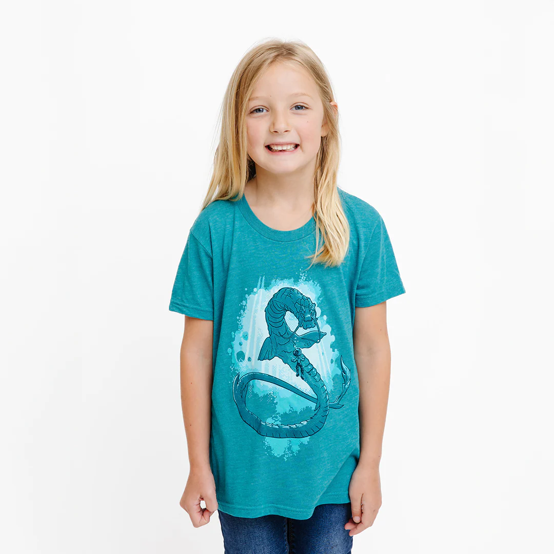 Wingfeather Janner & the Sea Dragon T-Shirt - Image 4