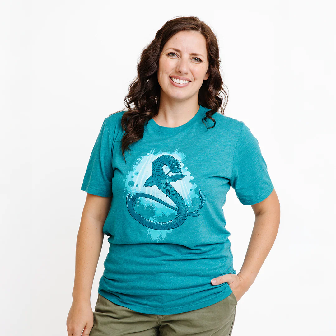 Wingfeather Janner & the Sea Dragon T-Shirt - Image 5