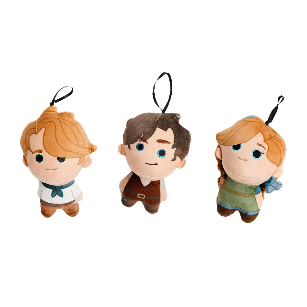 Wingfeather Plushie Ornaments Pack of 3