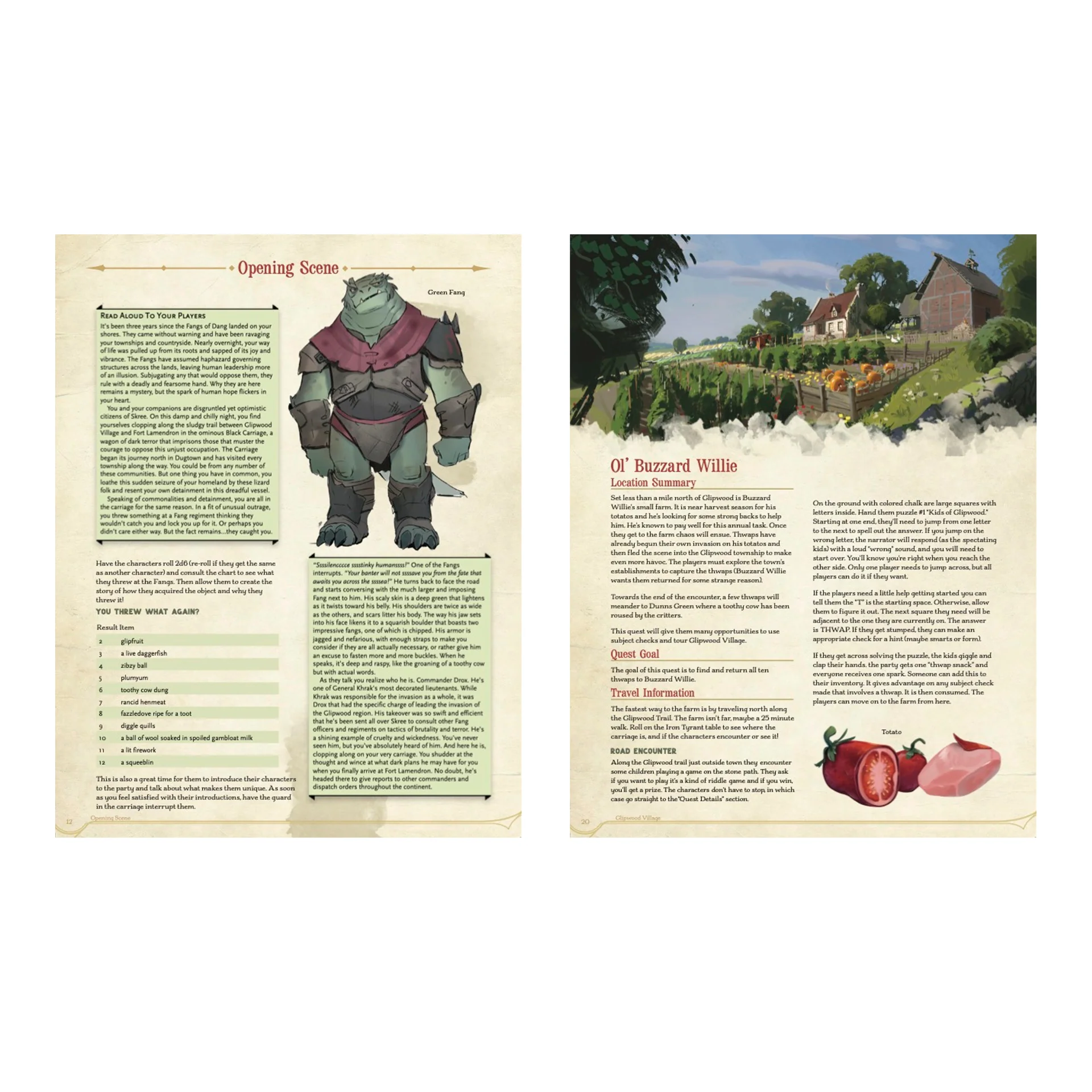The Wingfeather Saga RPG- Digital Download - Image 5