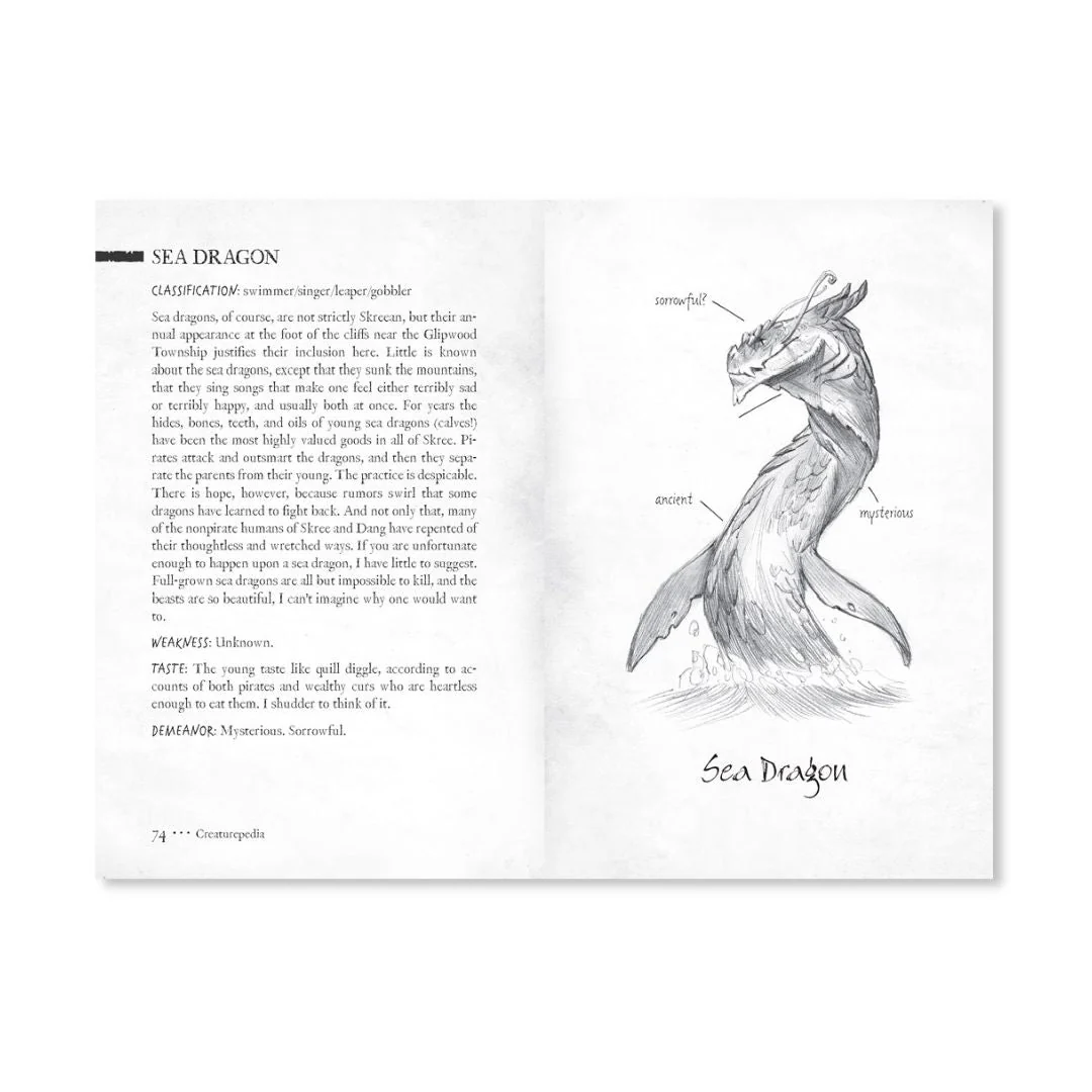 Wingfeather Saga Novel Book: Pembrick's Creaturepedia - Image 5