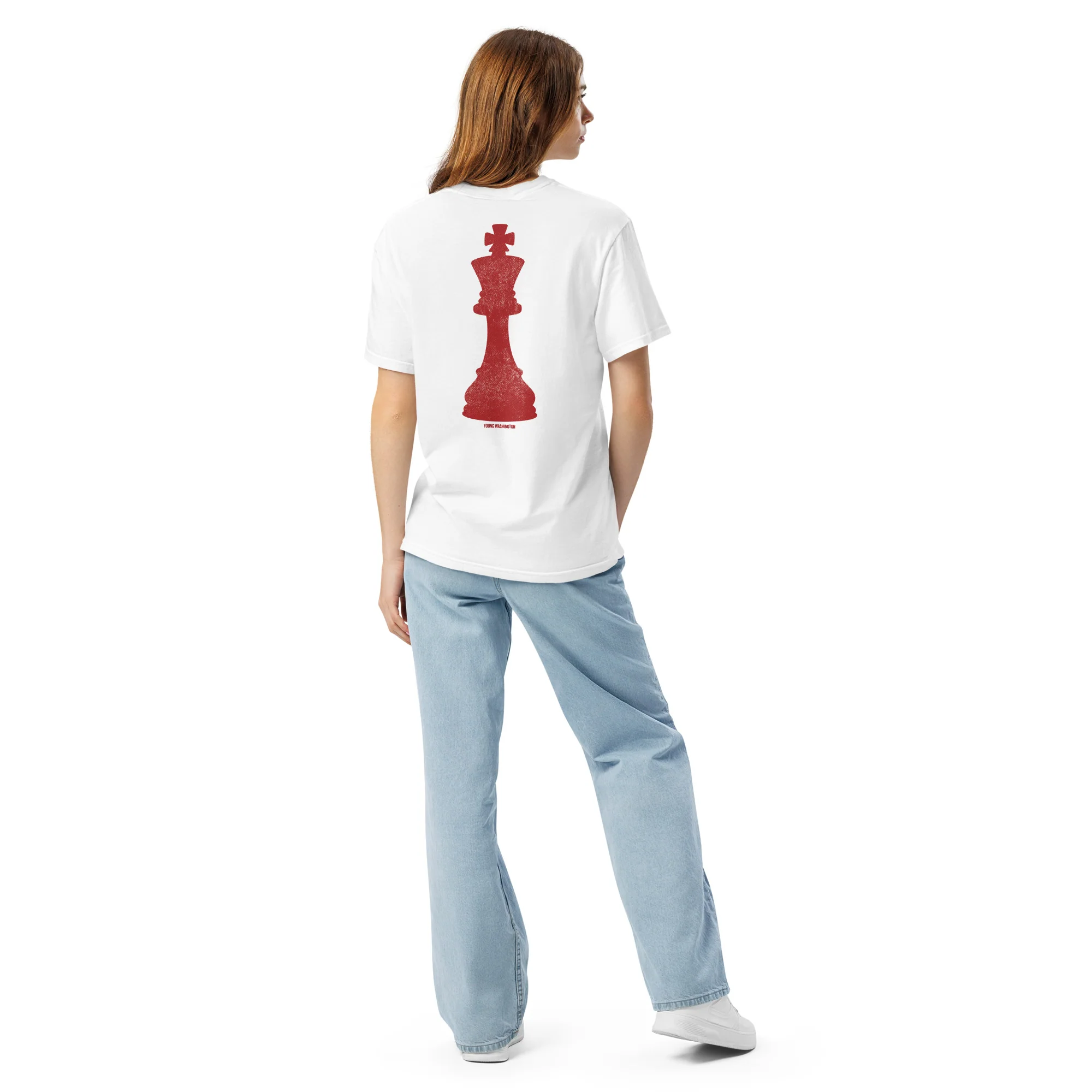 Young Washington - Pawn vs. King T-Shirt - Image 3