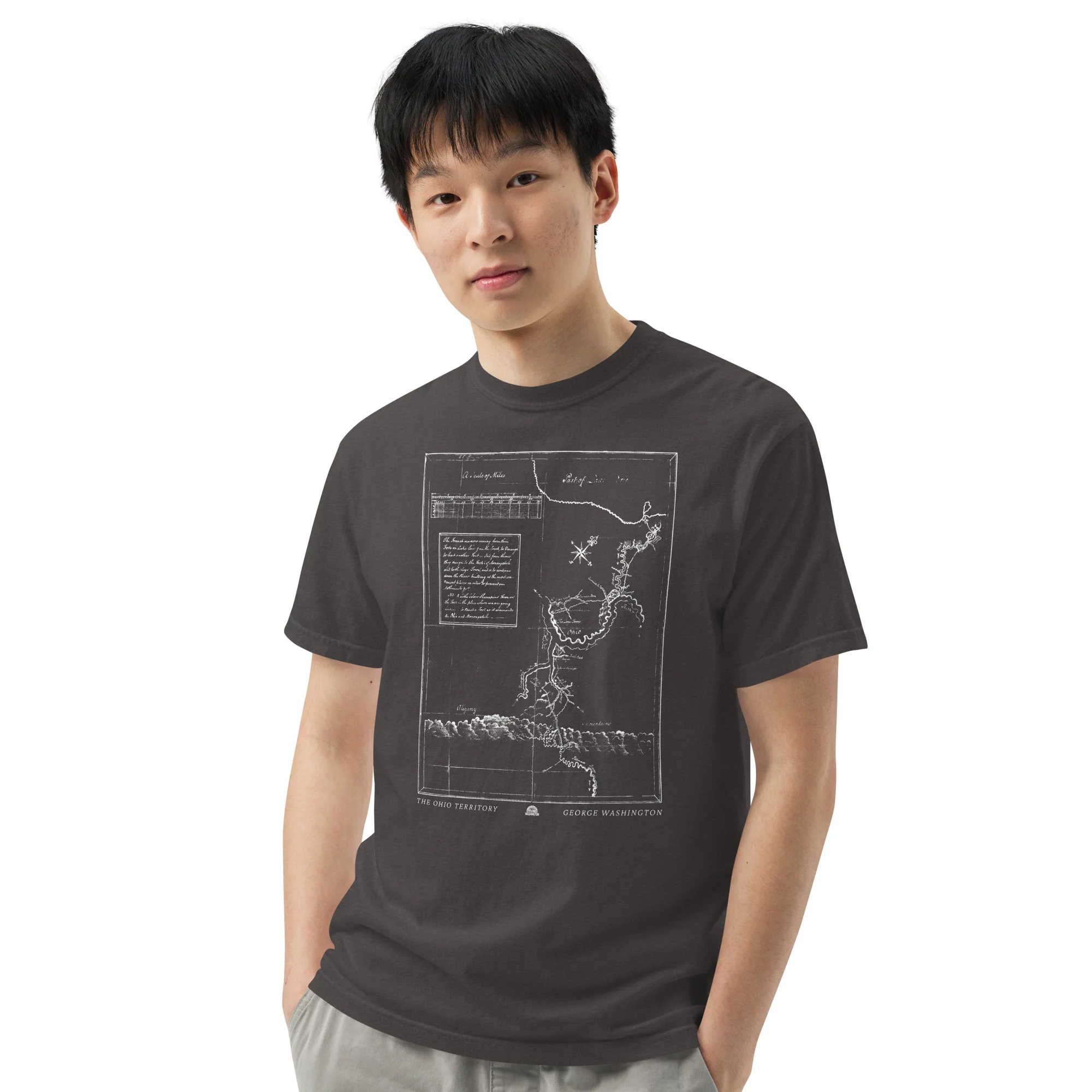 Young Washington - Surveyor T-Shirt - Image 2